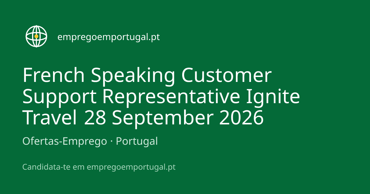 French Speaking Customer Support Representative Ignite Travel 28 ...